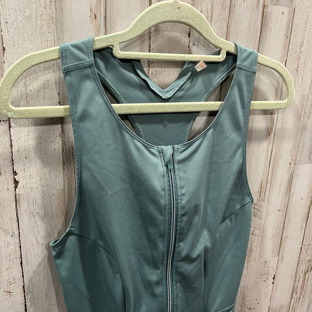 Free People Movement Show Me Something Shortse One Piece Misty Frost Green Small - Picture 5 of 9